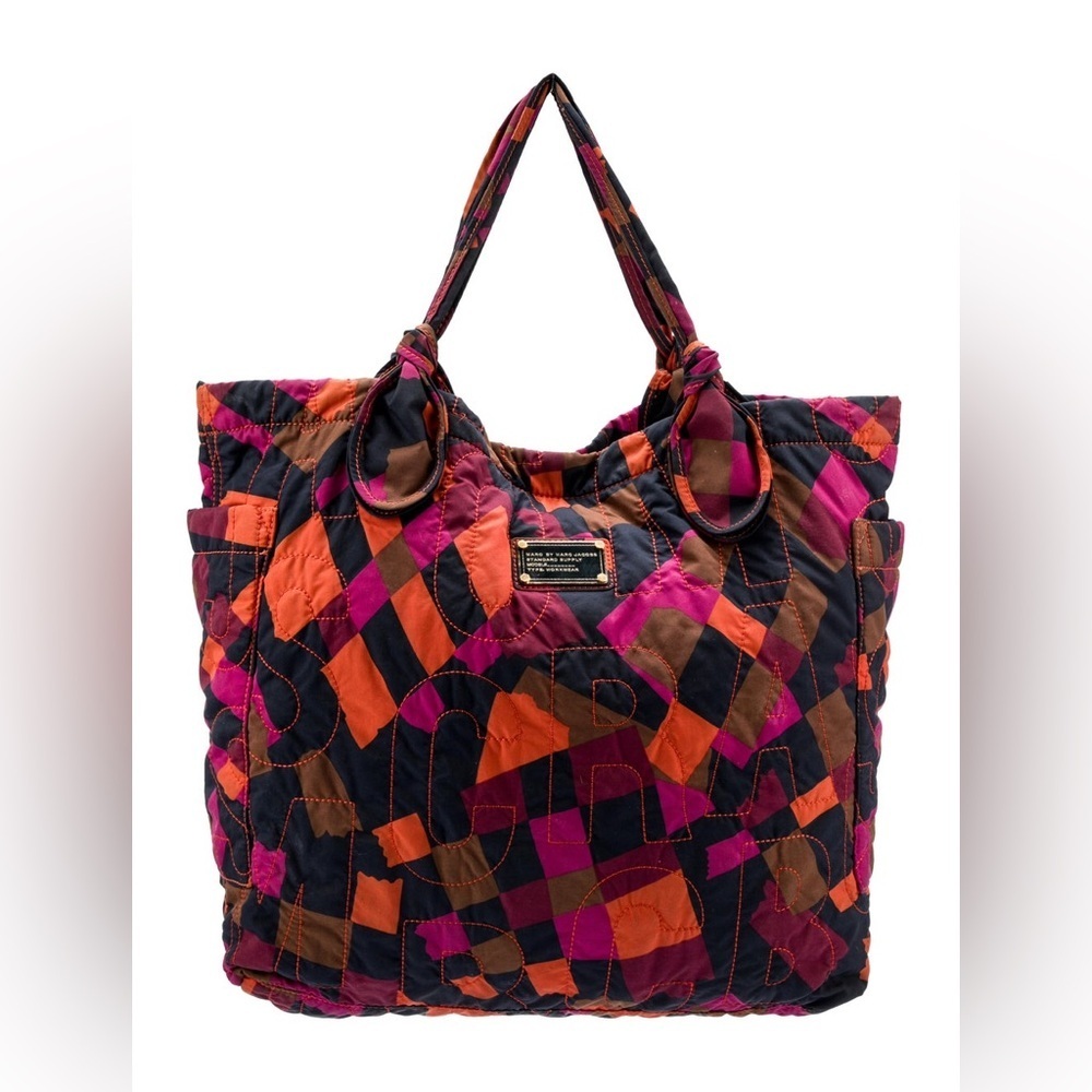 Marc by Marc Jacobs Large Logo Nylon Tote